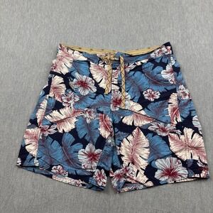 Patagonia Shorts Mens 32 Best Fronds Printed Swim Boardshorts Swim Trunks 86620